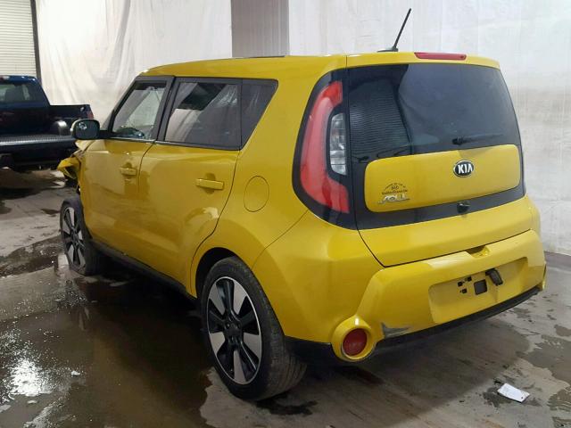 KNDJX3A56F7145863 - 2015 KIA SOUL ! Sarı foto 3