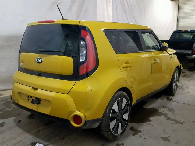 KNDJX3A56F7145863 - 2015 KIA SOUL ! Sarı foto 4