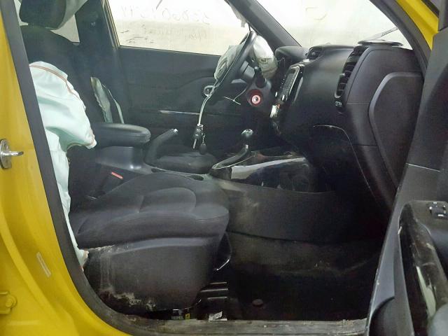 KNDJX3A56F7145863 - 2015 KIA SOUL ! Sarı foto 5