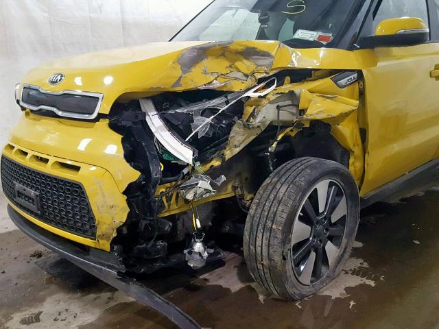 KNDJX3A56F7145863 - 2015 KIA SOUL ! Sarı foto 9
