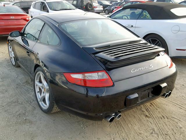 WP0AB29967S730831 - 2007 PORSCHE 911 CARRER BLACK photo 3