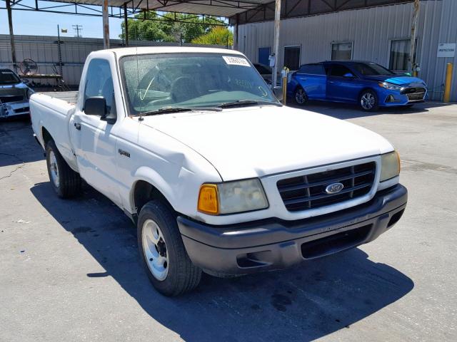 1FTYR10D03PA69526 - 2003 FORD RANGER WHITE photo 1