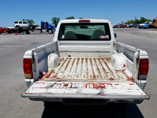 1FTYR10D03PA69526 - 2003 FORD RANGER WHITE photo 6