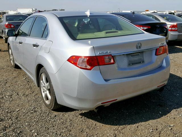 JH4CU2F61CC028108 - 2012 ACURA TSX TECH SILVER photo 3