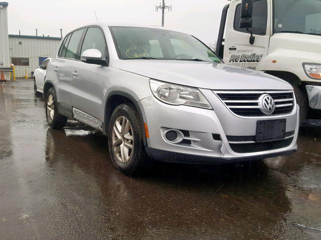 WVGBV7AX3BW534751 - 2011 VOLKSWAGEN TIGUAN S SILVER photo 1