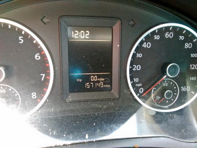 WVGBV7AX3BW534751 - 2011 VOLKSWAGEN TIGUAN S SILVER photo 8