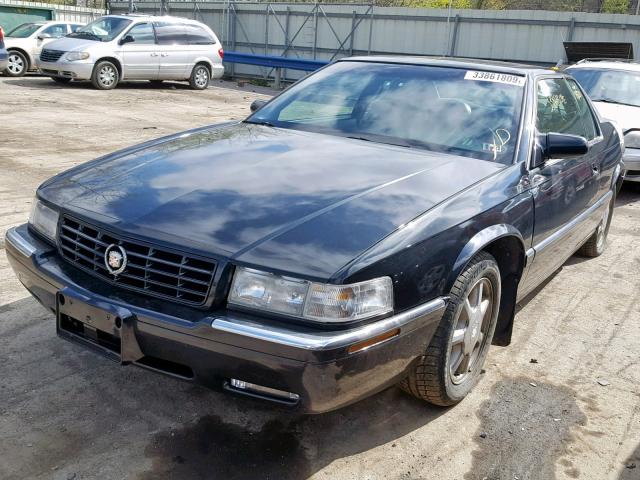 1G6ET1294XU608365 - 1999 CADILLAC ELDORADO T BLACK photo 2