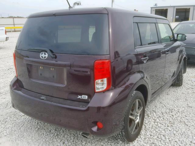 JTLZE4FE4CJ024579 - 2012 TOYOTA SCION XB 紫色 照片 4