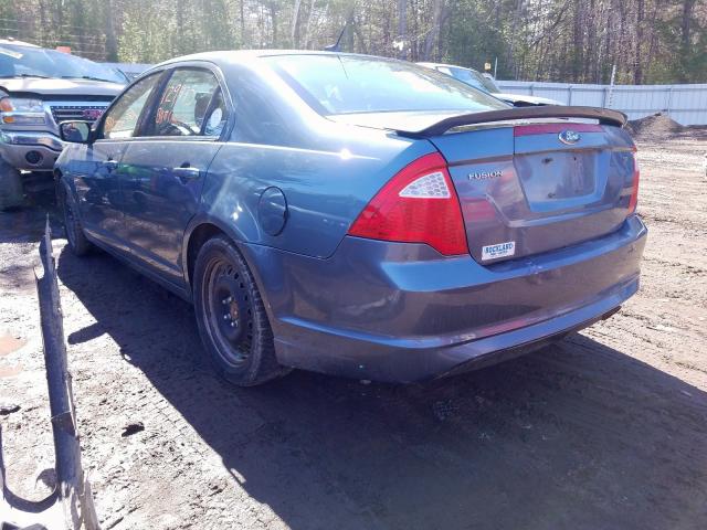 3FAHP0HA3BR146509 - 2011 FORD FUSION SE  photo 3