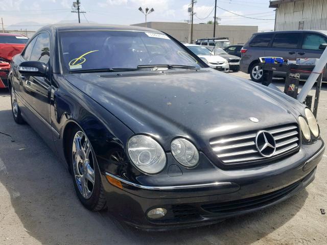 WDBPJ75J23A032001 - 2003 MERCEDES-BENZ CL 500 BLACK photo 1