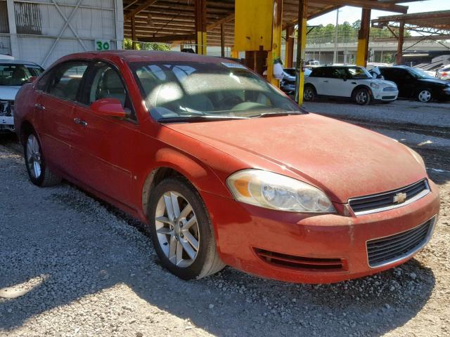 2G1WU583481197192 - 2008 CHEVROLET IMPALA LTZ RED photo 1