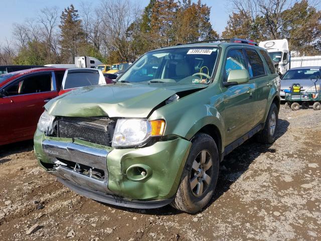 1FMCU4K37AKB24929 - 2010 FORD ESCAPE HYBRID  photo 2