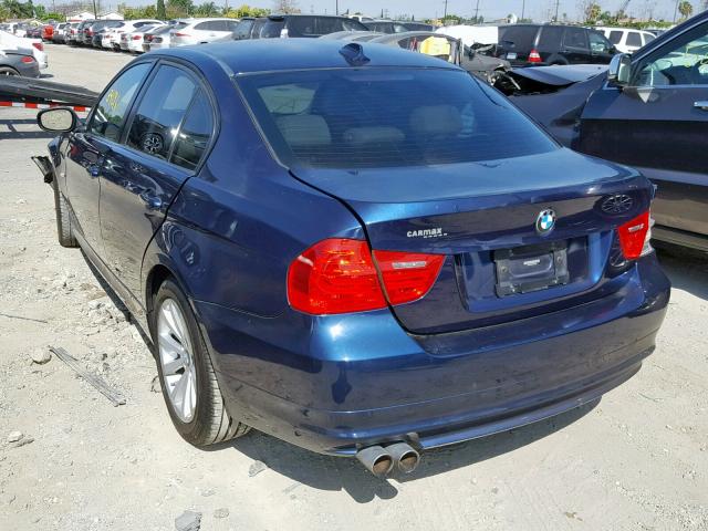 WBAPH5C53BF093489 - 2011 BMW 328 I SULE BLUE photo 3