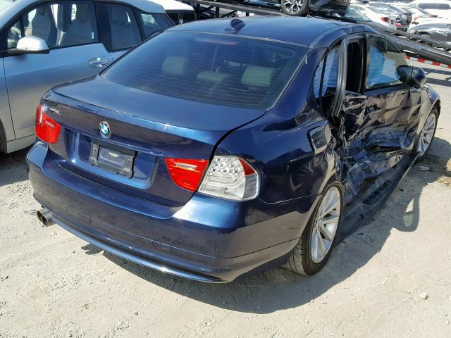 WBAPH5C53BF093489 - 2011 BMW 328 I SULE BLUE photo 4