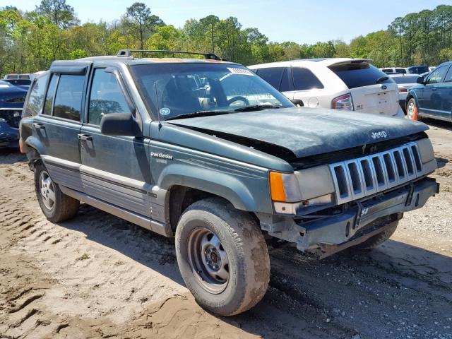 1J4GZ58S3PC500311 - 1993 JEEP GRAND CHER GREEN photo 1