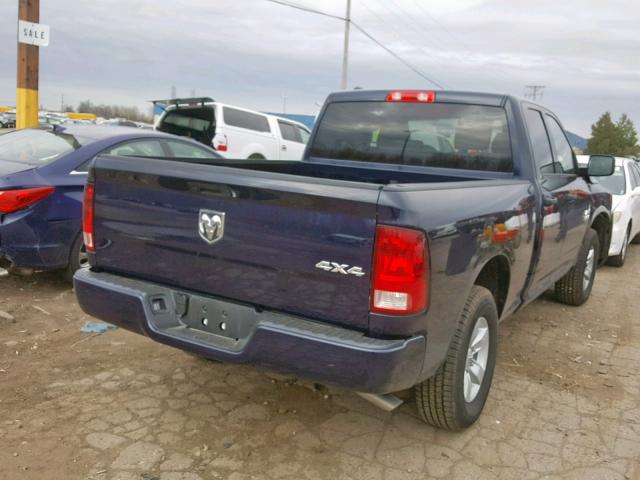 1C6RR7FG2KS533802 - 2019 RAM 1500 CLASS BLUE photo 4