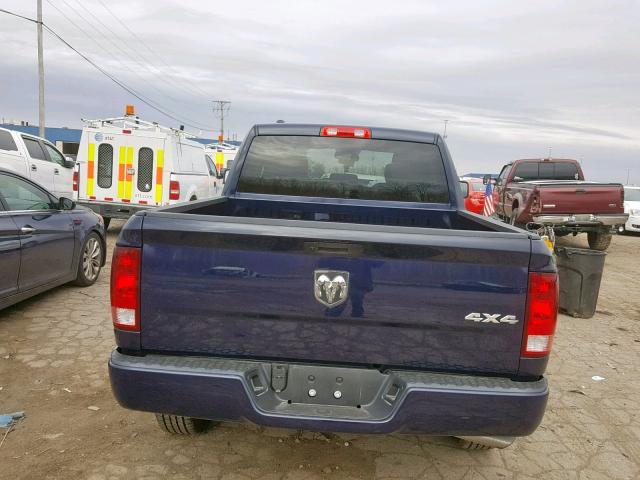 1C6RR7FG2KS533802 - 2019 RAM 1500 CLASS BLUE photo 6