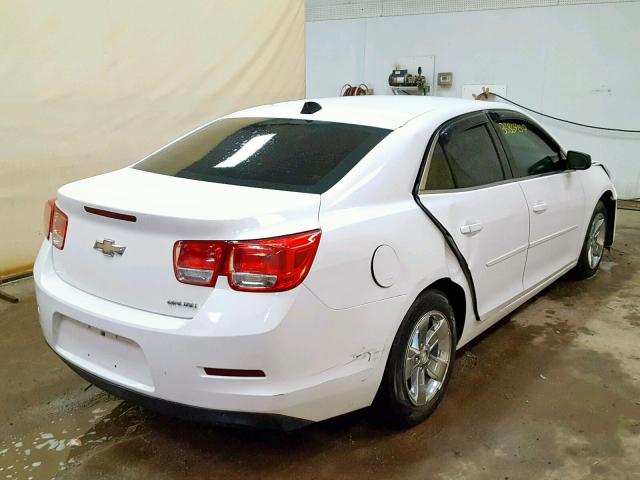 1G11B5SA7DF296762 - 2013 CHEVROLET MALIBU LS WHITE photo 4