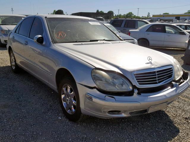 WDBNG70J7YA131921 - 2000 MERCEDES-BENZ S 430 SILVER photo 1