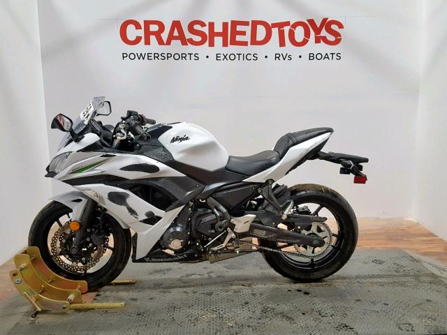 JKAEXEJ10HDA00393 - 2017 KAWASAKI EX650 J WHITE photo 3