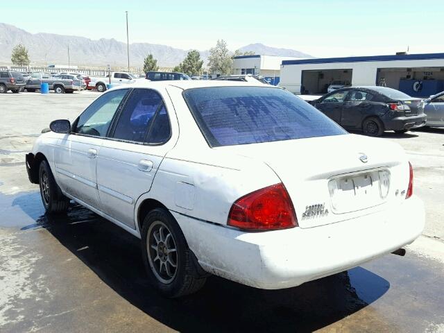 3N1CB51D15L561357 - 2005 NISSAN SENTRA 1.8 WHITE photo 3