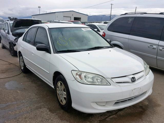 1HGEN26424L000486 - 2004 HONDA CIVIC GX WHITE photo 1