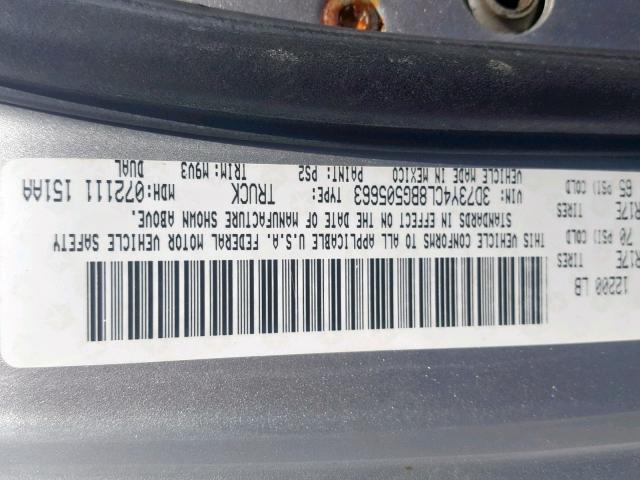 3D73Y4CL8BG505663 - 2011 DODGE RAM 3500 SILVER photo 10