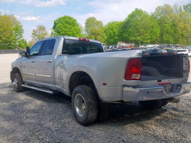 3D73Y4CL8BG505663 - 2011 DODGE RAM 3500 SILVER photo 3