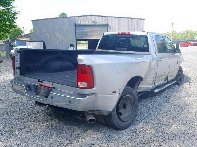 3D73Y4CL8BG505663 - 2011 DODGE RAM 3500 SILVER photo 4