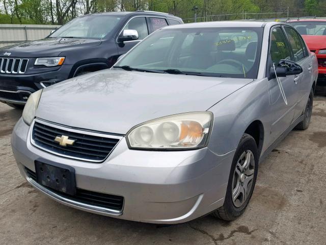 1G1ZS51F96F225730 - 2006 CHEVROLET MALIBU LS SILVER photo 2