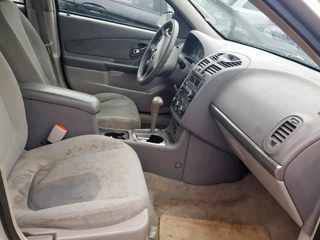 1G1ZS51F96F225730 - 2006 CHEVROLET MALIBU LS SILVER photo 5