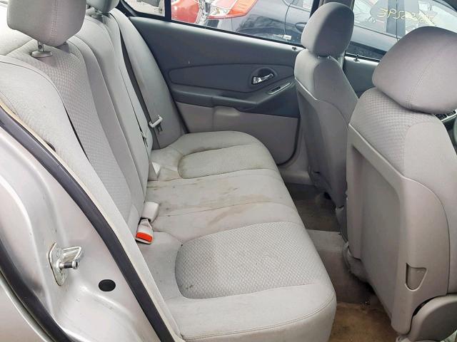 1G1ZS51F96F225730 - 2006 CHEVROLET MALIBU LS SILVER photo 6