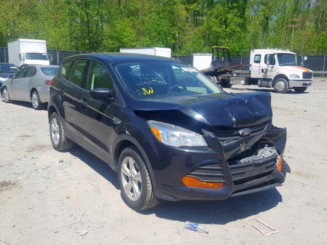 1FMCU0F75FUB25594 - 2015 FORD ESCAPE S BLACK photo 1