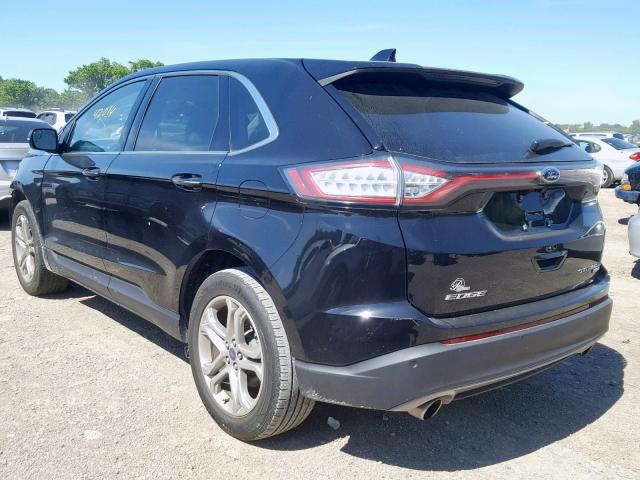 2FMPK3K94HBB52634 - 2017 FORD EDGE TITAN BLACK photo 3