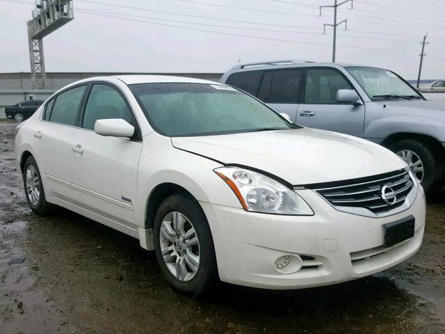 1N4CL2AP7AC117916 - 2010 NISSAN ALTIMA HYB WHITE photo 1