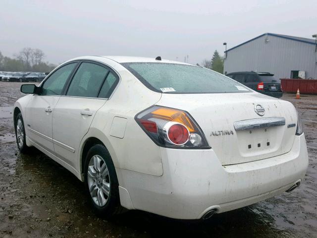 1N4CL2AP7AC117916 - 2010 NISSAN ALTIMA HYB WHITE photo 3