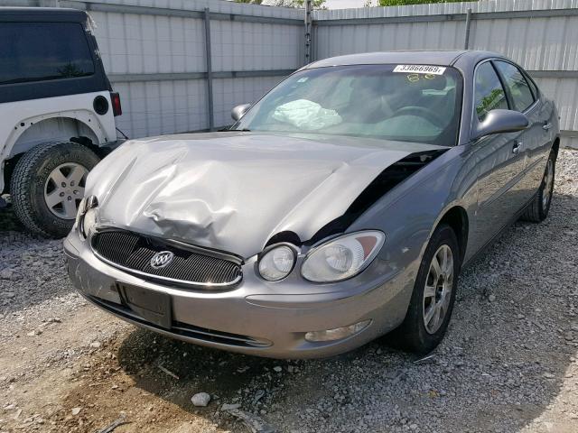 2G4WC582771225689 - 2007 BUICK LACROSSE C GRAY photo 2