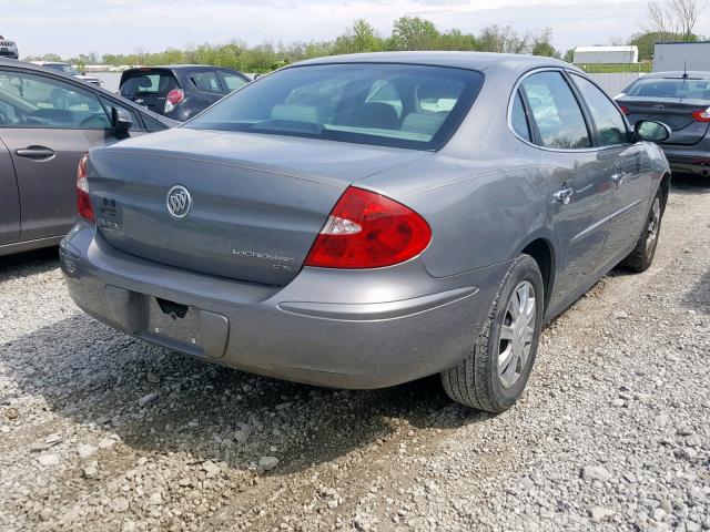 2G4WC582771225689 - 2007 BUICK LACROSSE C GRAY photo 4