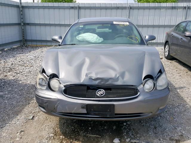 2G4WC582771225689 - 2007 BUICK LACROSSE C GRAY photo 9