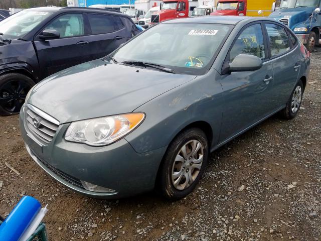 KMHDU46D29U783377 - 2009 HYUNDAI ELANTRA GLS  photo 2