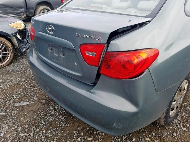 KMHDU46D29U783377 - 2009 HYUNDAI ELANTRA GLS  photo 9