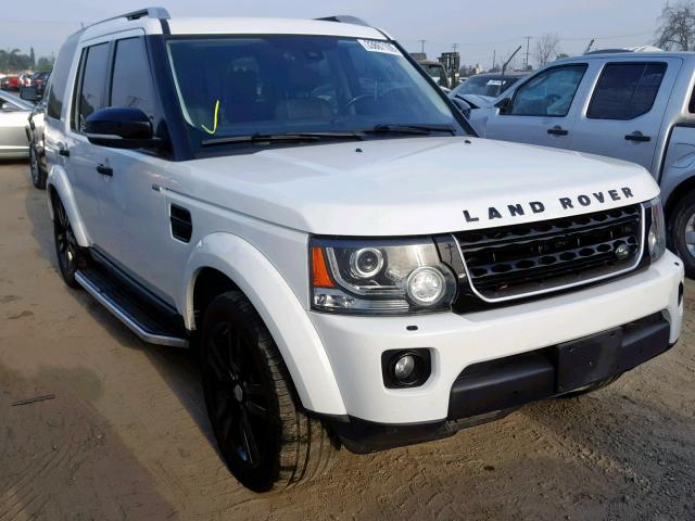 SALAG2V63FA754465 - 2015 LAND ROVER LR4 HSE WHITE photo 1