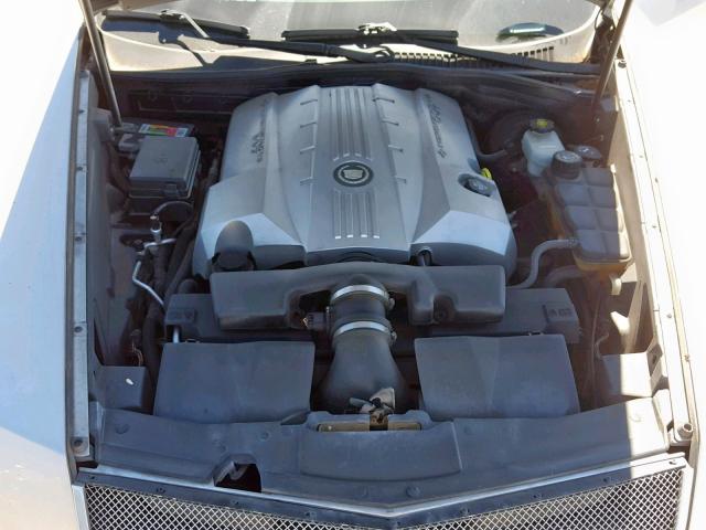 1G6YV36A675600124 - 2007 CADILLAC XLR SILVER photo 7