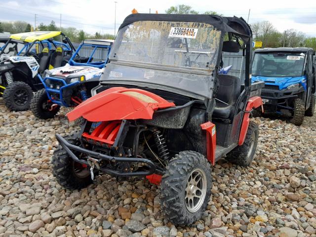 4UF08MPV68T302963 - 2008 ARCTIC CAT PROWLER RED photo 2