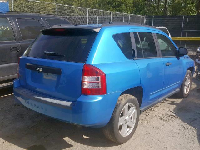 1J8FF47BX9D137355 - 2009 JEEP COMPASS SP 蓝色 照片 4