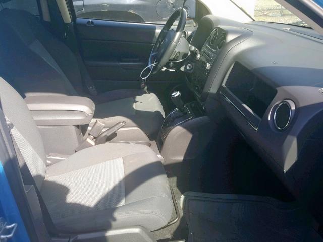 1J8FF47BX9D137355 - 2009 JEEP COMPASS SP 蓝色 照片 5