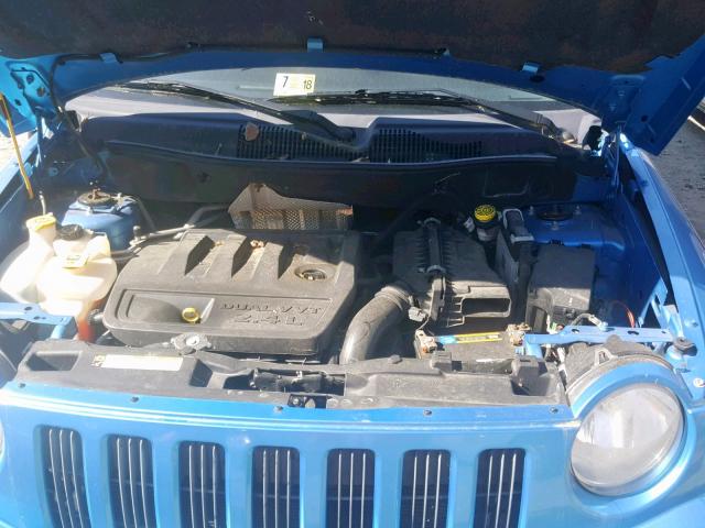 1J8FF47BX9D137355 - 2009 JEEP COMPASS SP 蓝色 照片 7