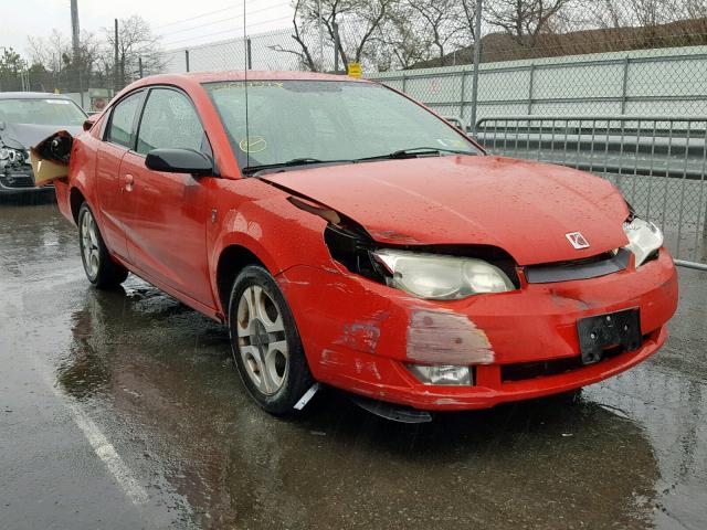 1G8AW12F23Z177606 - 2003 SATURN ION LEVEL RED photo 1