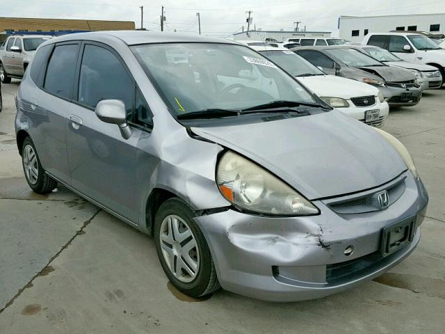 JHMGD38488S050316 - 2008 HONDA FIT SILVER photo 1