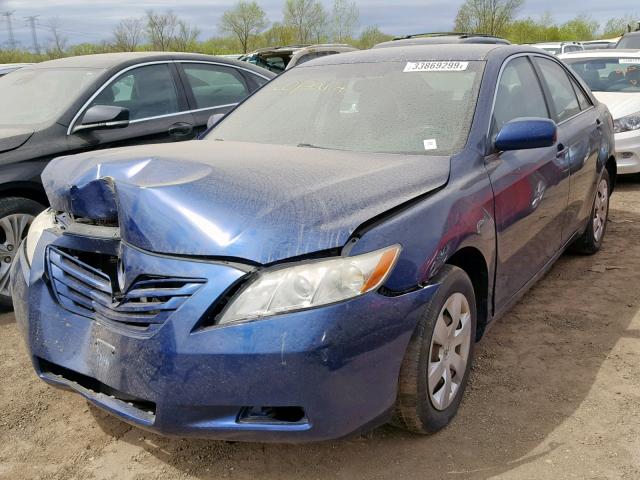 4T1BE46KX7U160864 - 2007 TOYOTA CAMRY NEW BLUE photo 2